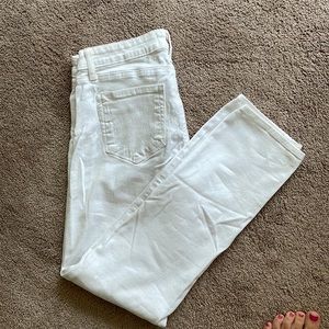 Womens white Paige jeans size 28. Excellent condition